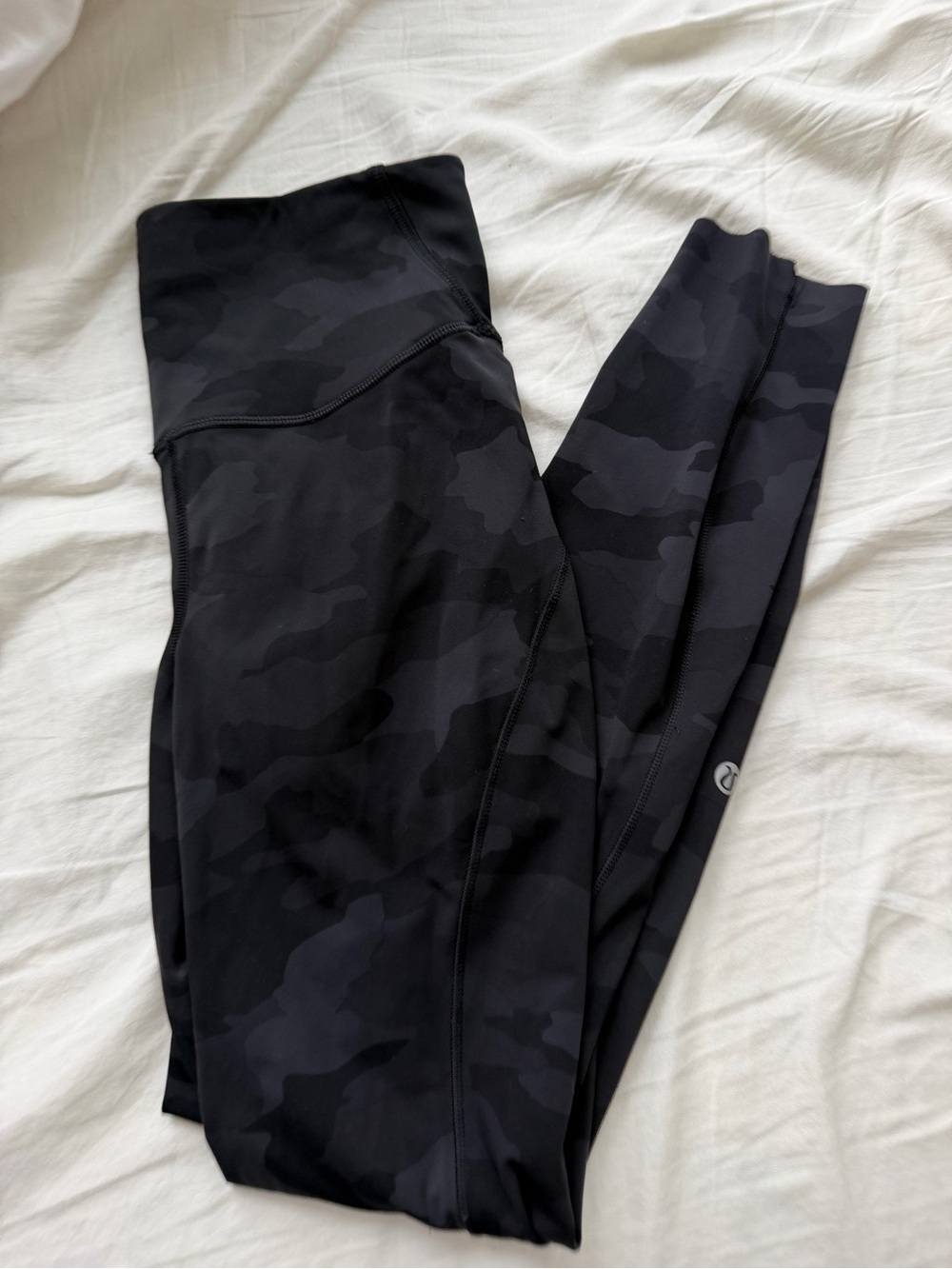 lululemon athletica Black Camo High-Rise Leggings